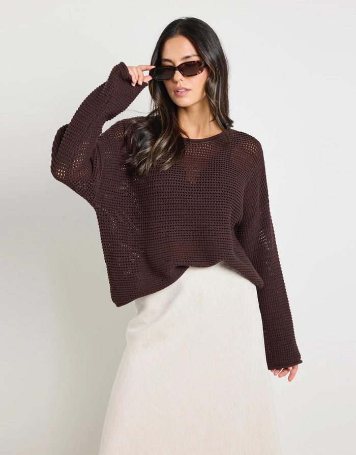 reunion-label-dawn-crochet-knit-jumper-chocolate-womens-clothing