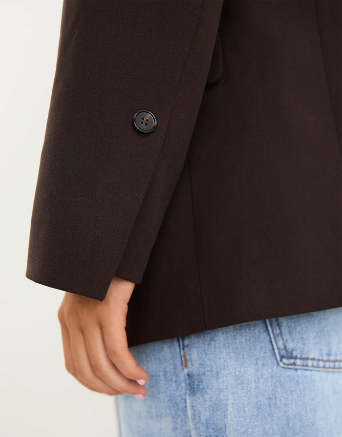 among-the-bravamong-the-brave-diploma-two-button-vent-sleeve-blazer-dark-chocolate-womens-clothing