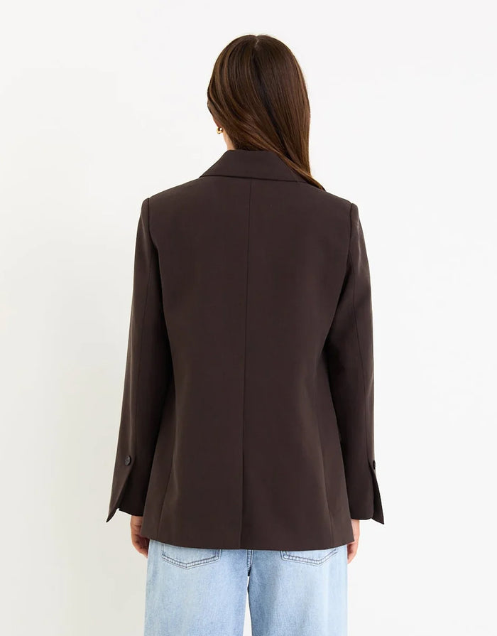 among-the-bravamong-the-brave-diploma-two-button-vent-sleeve-blazer-dark-chocolate-womens-clothing