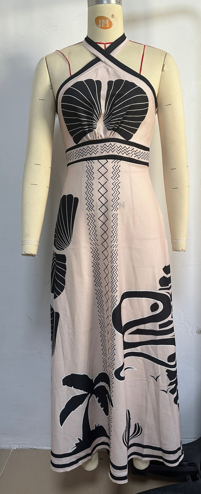 Dixon Halter Dress - Black