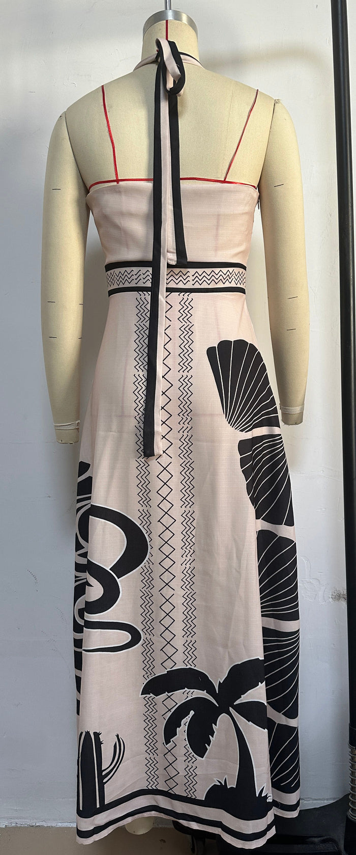 Dixon Halter Dress - Black