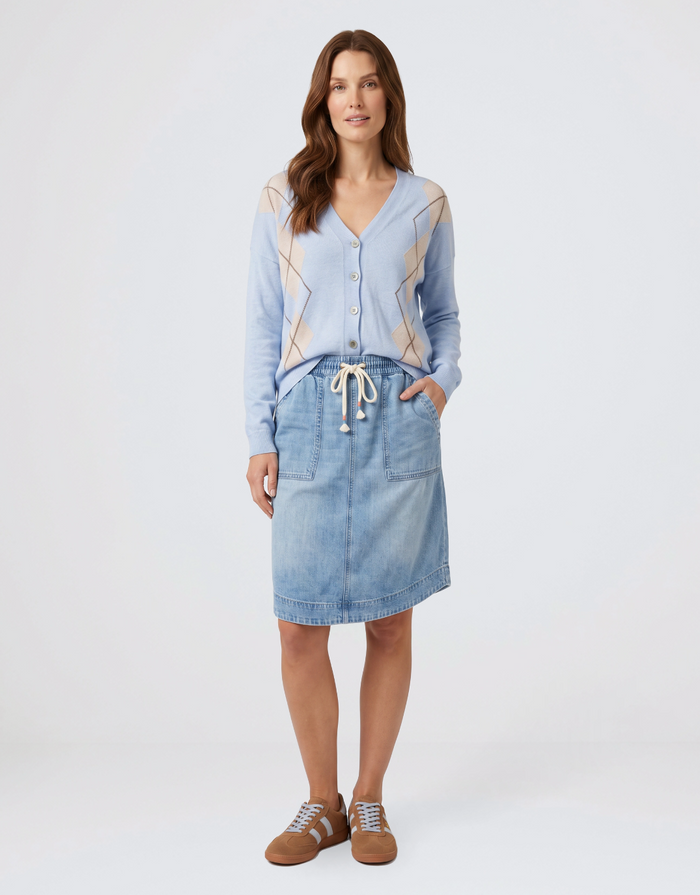 Driver Cardi - Blue