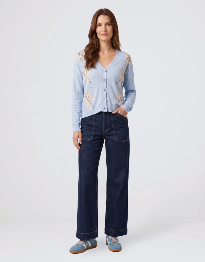 Driver Cardi - Blue