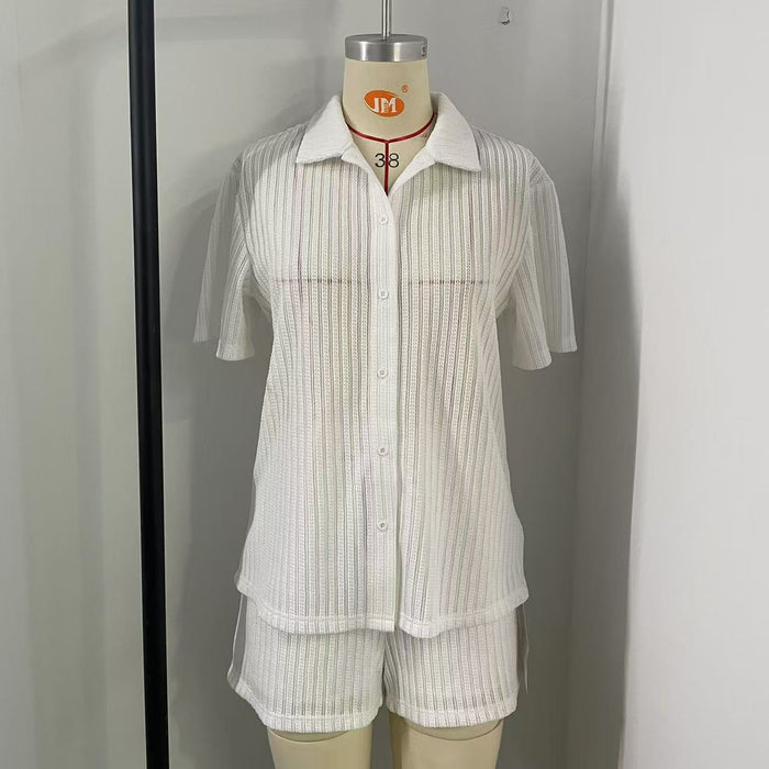 Eddy Co ord Set - White