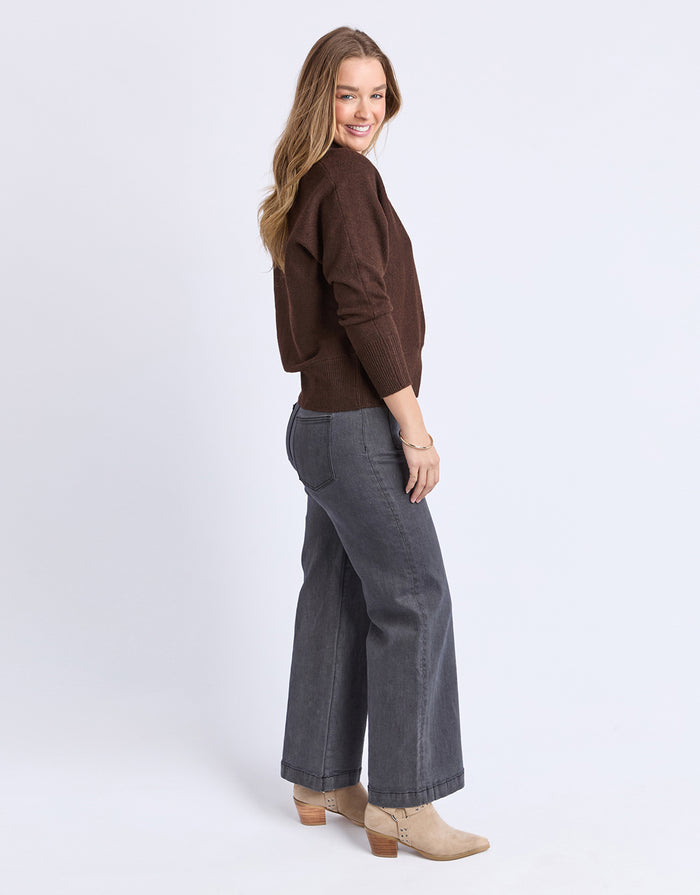 foxwood-elea-knit-polo-coffee-womens-clothing