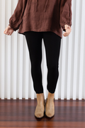 Elsa Black Winter Ponte Pants