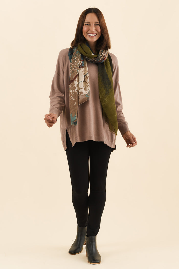 Elsa Black Winter Ponte Pants,Full Body,Brunette model,alt text|model:Cara