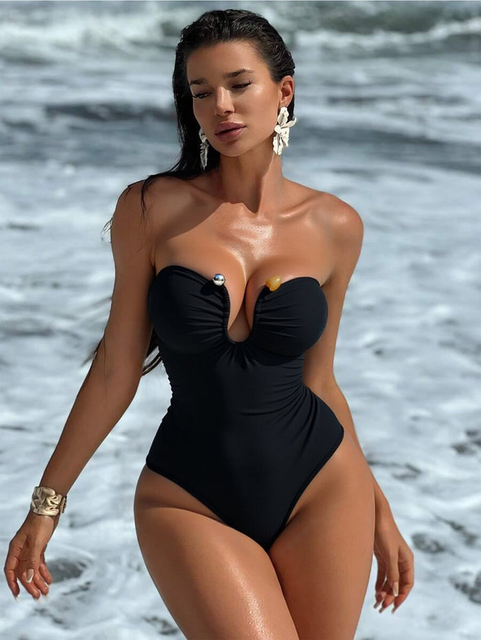 Emberwave Swimsuit Set - Black