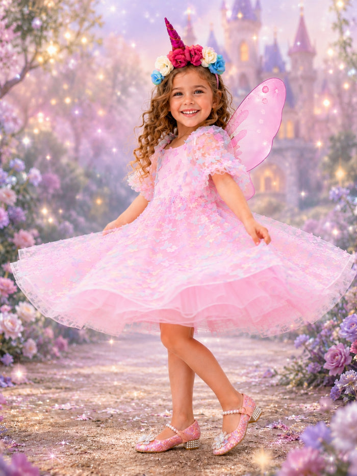 Enchanted Butterfly Fairy Halloween Costume Dress