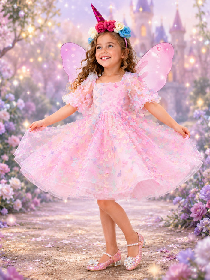 Enchanted Butterfly Fairy Halloween Costume Dress
