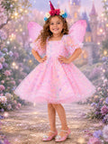 Enchanted Butterfly Fairy Halloween Costume Dress