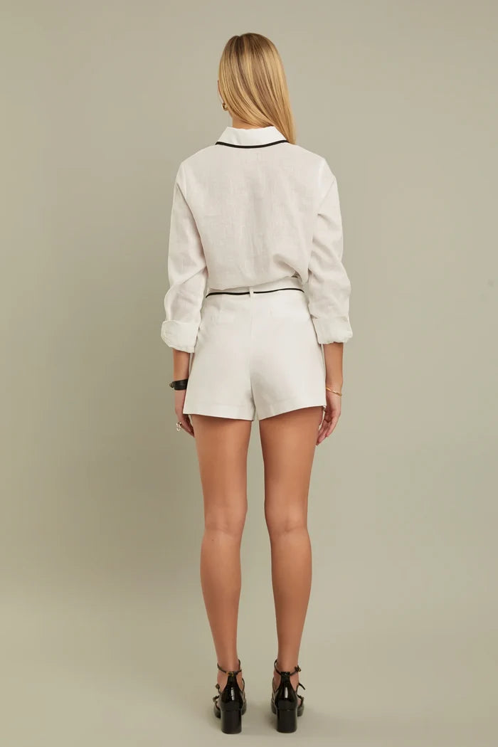 Enchanting Escape Co-ord - White
