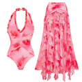 Femme Swimsuit Set - Pink