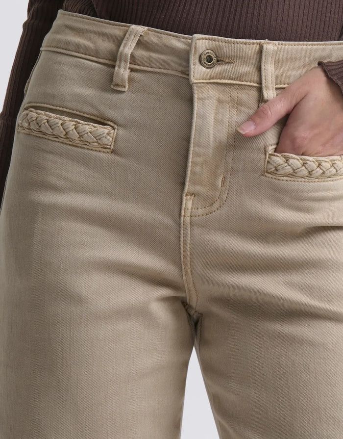 Freya Plait Pocket Jean - Arizona