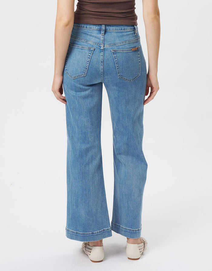 Freya Scallop Jean - 70's Blue