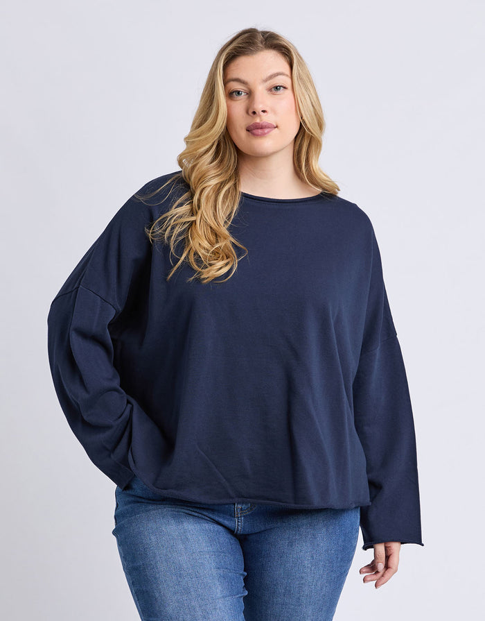 elm-gab-long-sleeve-sweat-dark-sapphire-womens-clothing