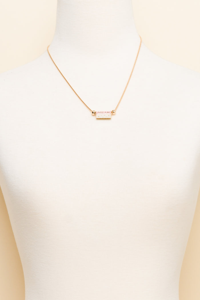 Gasly Gold Happy Chain Necklace