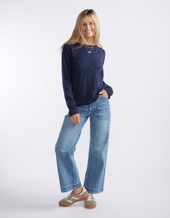 Harper Sweater - Navy
