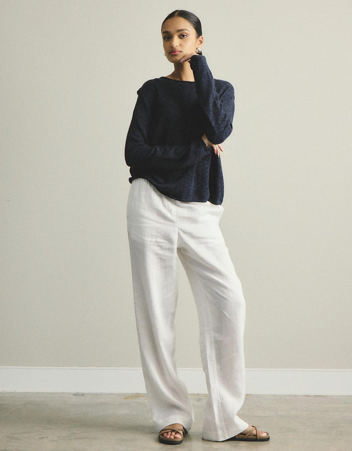 Harper Sweater - Navy