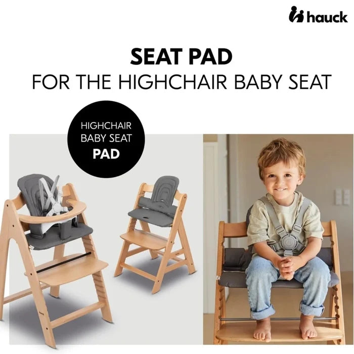 Hauck Highchair Baby Seat Pad - Dark Grey Dark Grey - ebebek