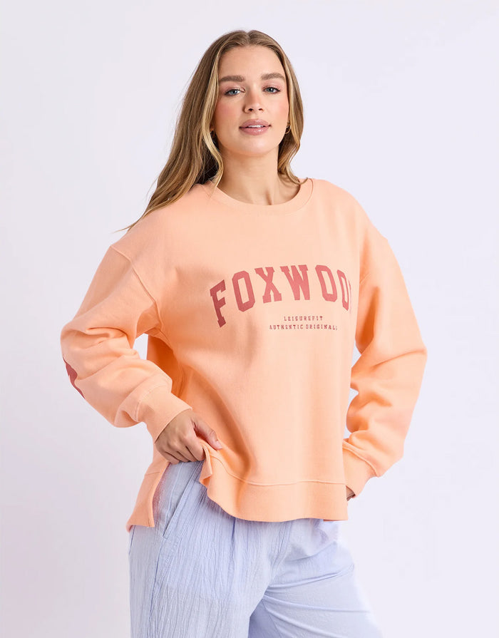 foxwood-interval-crew-peach-womens-clothing