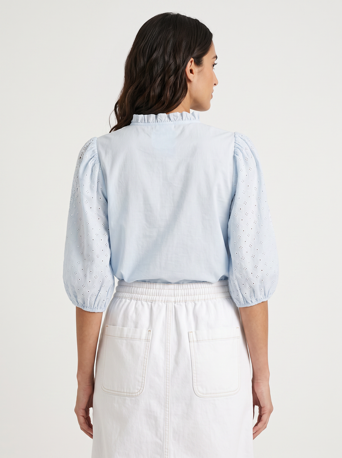 Isabella Shirt - Powder Blue