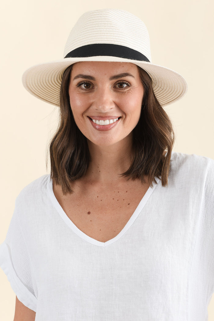 Ivory Travel Fedora