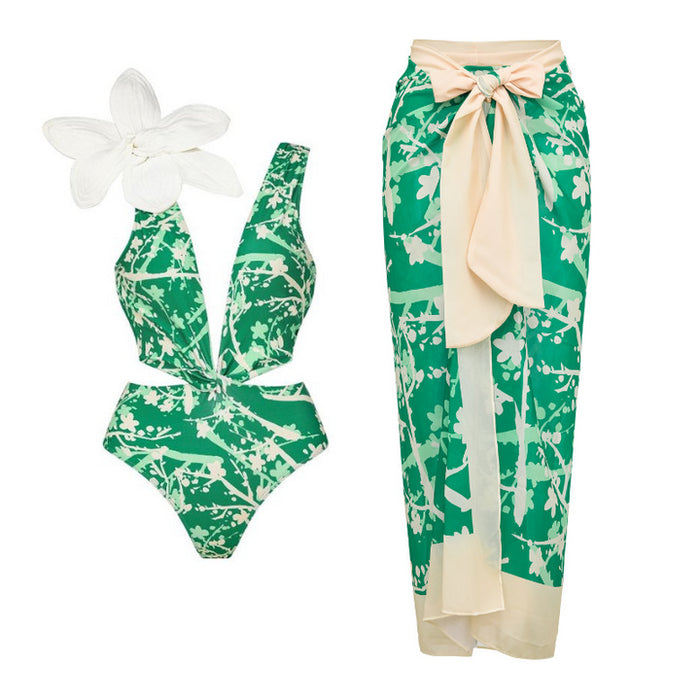 Jade Swimsuit Set - Green