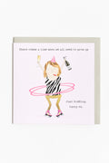 Just Kidding Carry On Card