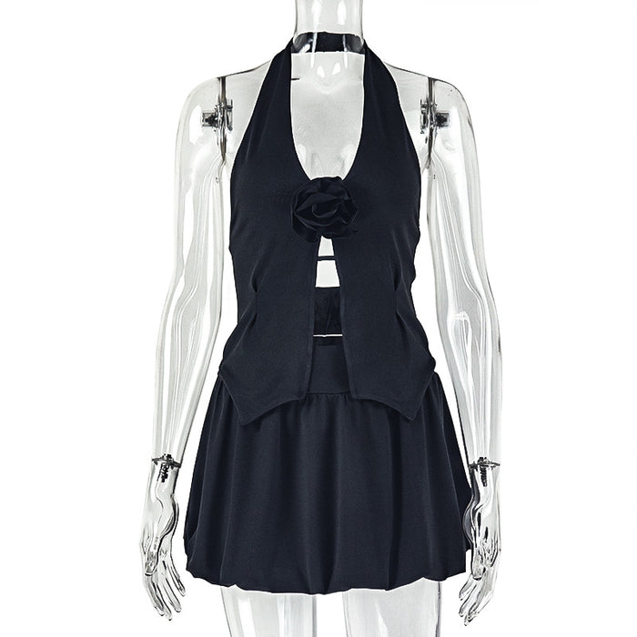 Karao Co ord Set - Black