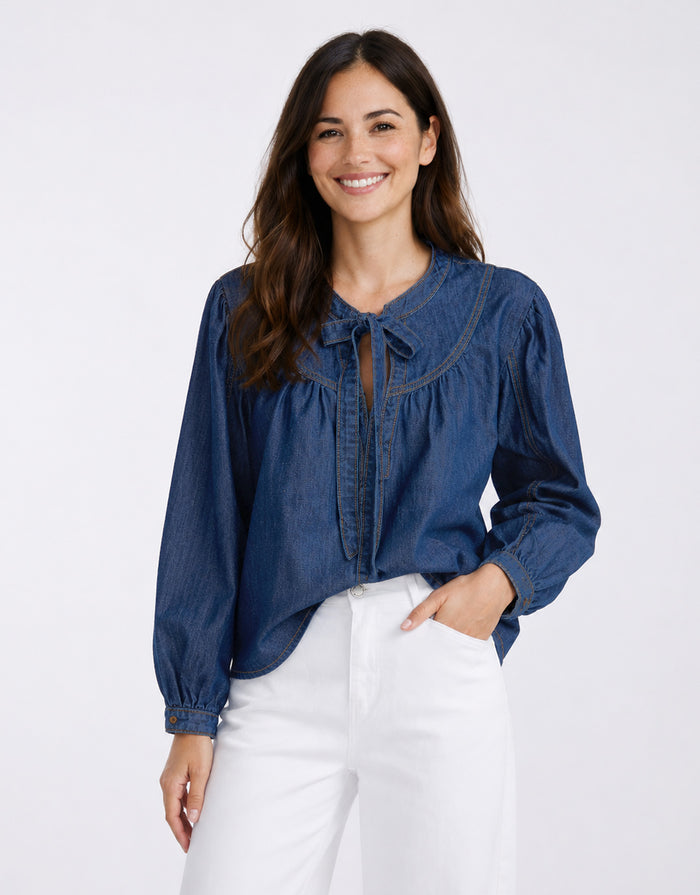 Kelly Shirt  - Palisade Blue