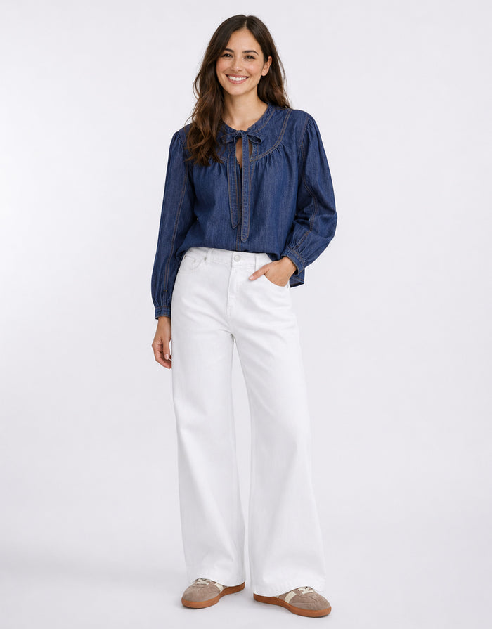Kelly Shirt  - Palisade Blue