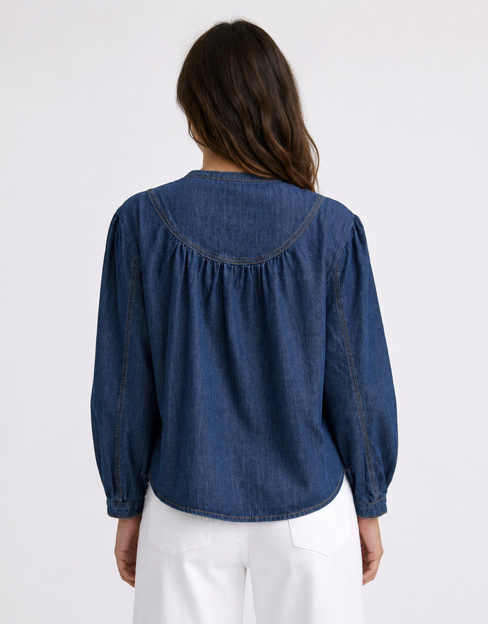 Kelly Shirt  - Palisade Blue