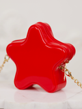 Kids Mini Star Red Crossbody Purse