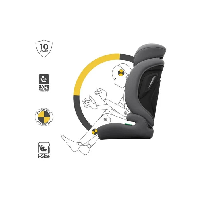 Kinderkraft Comfort Up 2 Plus Group 1/2/3 i-Size Car Seat - Grey Grey - ebebek