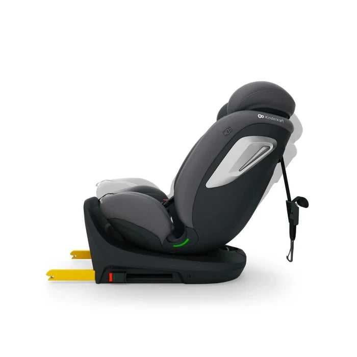 Kinderkraft I-Grow 2 Plus Group 0+/1/2/3 i-Size Car Seat - Grey Grey - ebebek