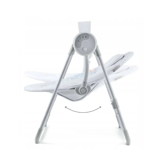 Kinderkraft Tulsy 2 in 1 Electric Rocker/Bouncer - Grey Grey - ebebek