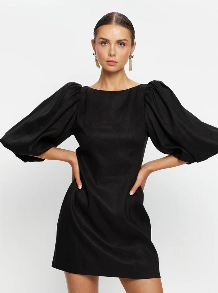 Kivari Cleo Bubble Sleeve Mini - Black