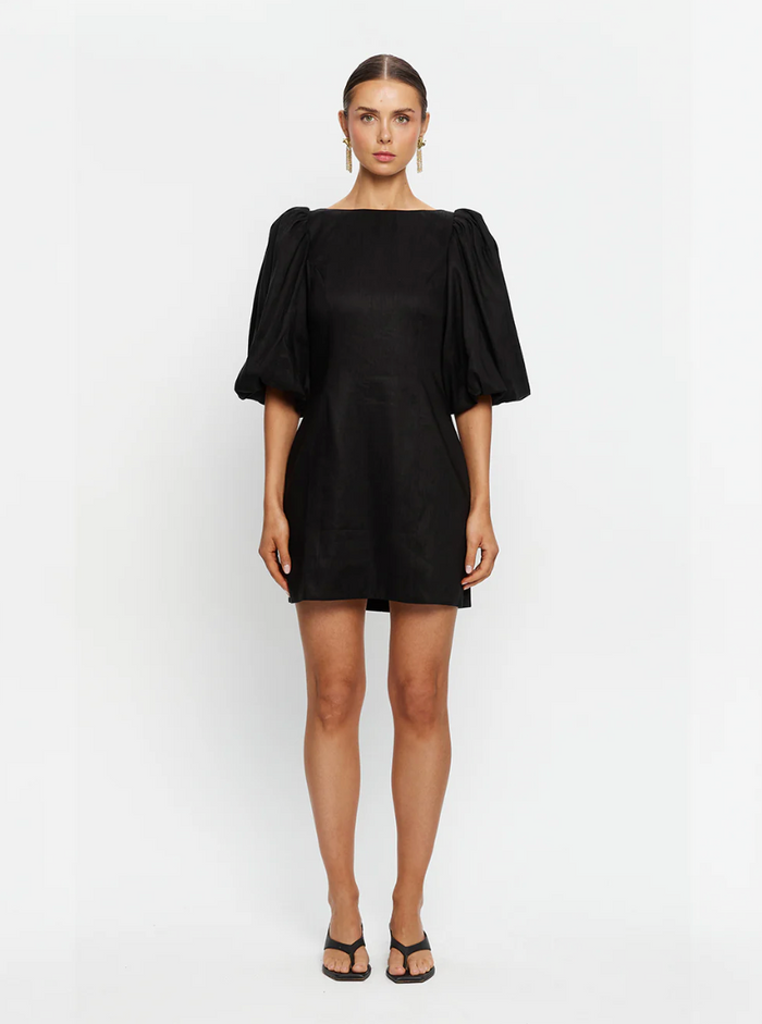 Kivari Cleo Bubble Sleeve Mini - Black