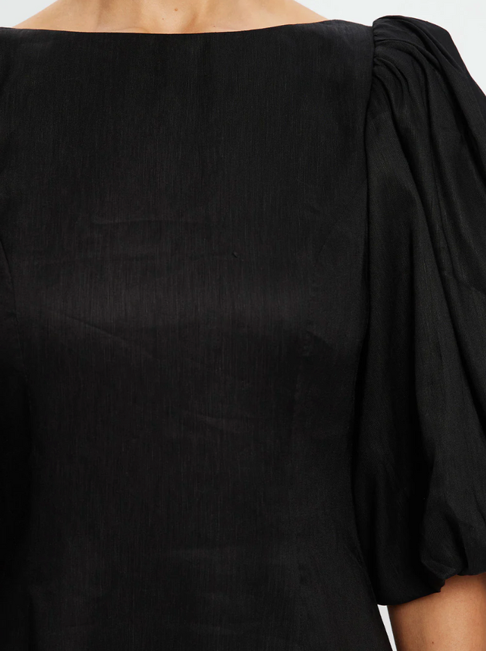Kivari Cleo Bubble Sleeve Mini - Black