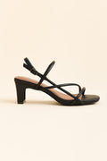Krystal Black Crossover Heel