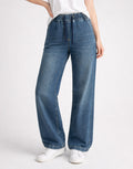 Lara Jogger Jean - Denim