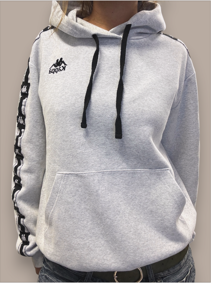 Light Grey Kappa hoodie