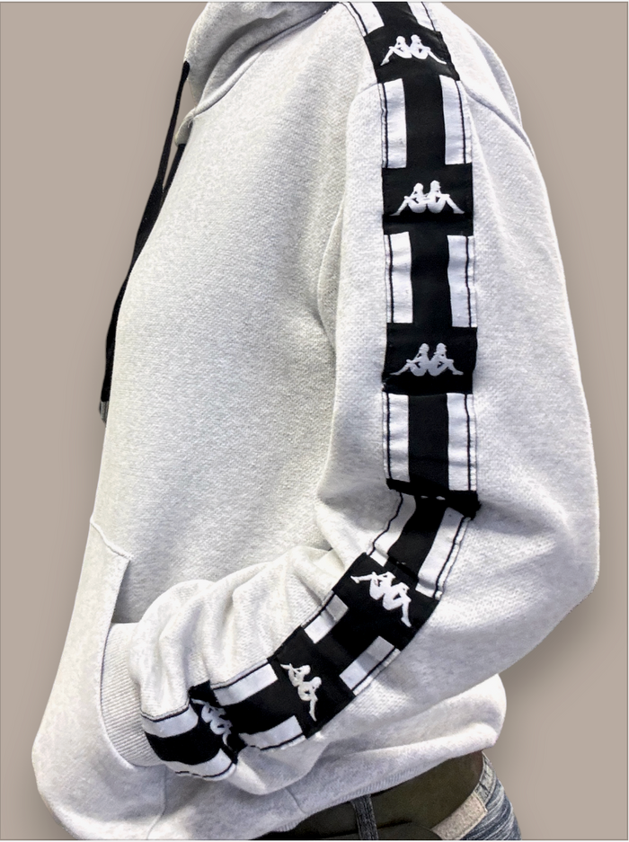 Light Grey Kappa hoodie