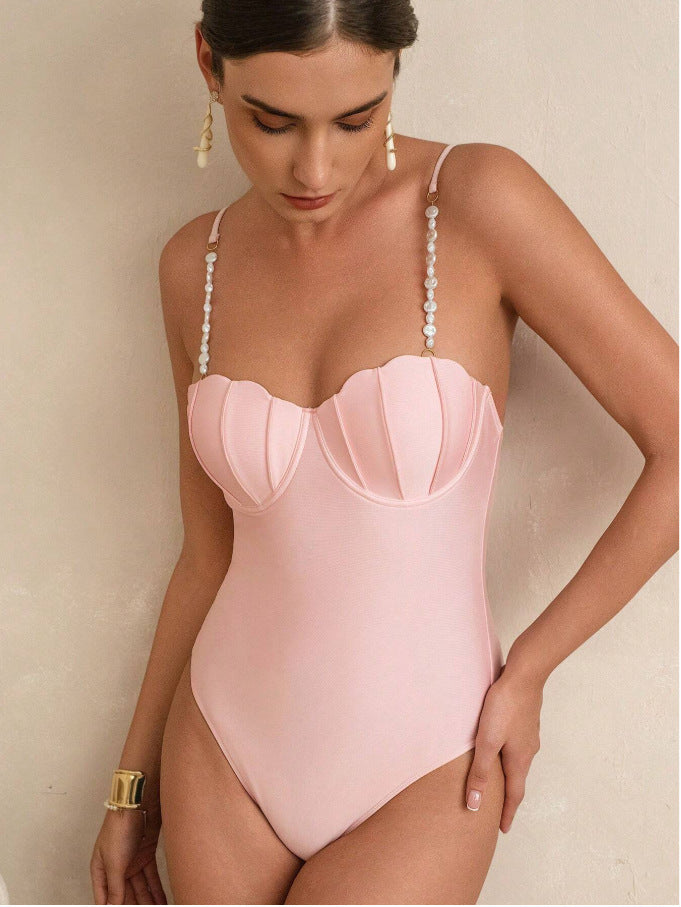 Lilac Glow Swimsuit Set - Pink