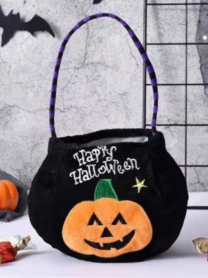 Little Trickster Halloween Candy Bag Mia Belle Girls