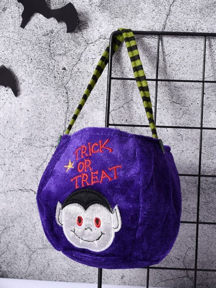 Little Trickster Halloween Candy Bag Mia Belle Girls