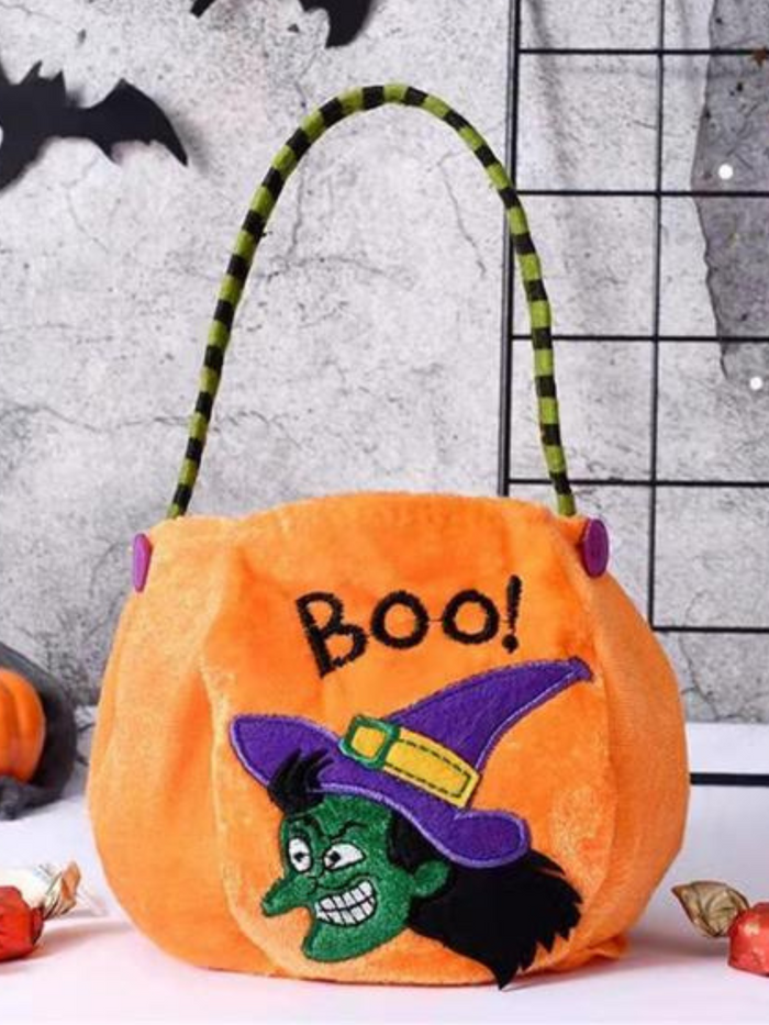 Little Trickster Halloween Candy Bag Mia Belle Girls