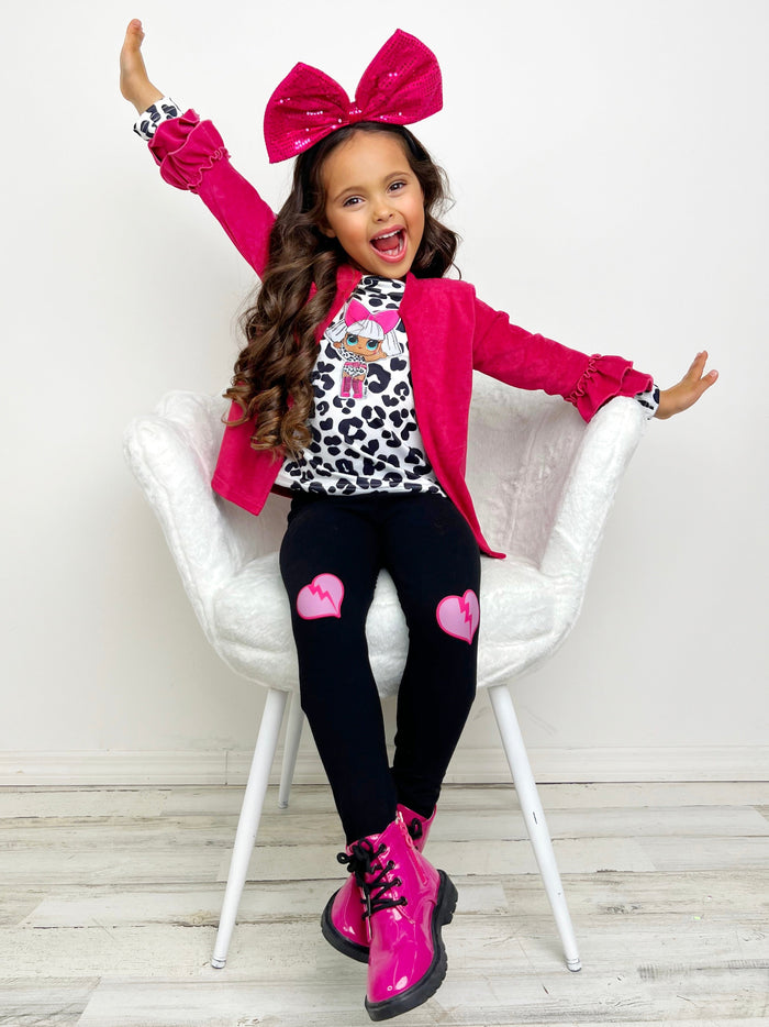 L.O.L. SURPRISE! x Mia Belle Girls Diva Legging Set