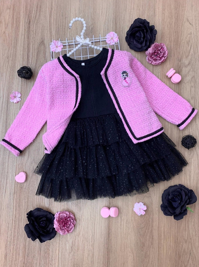 L.O.L. SURPRISE! x Mia Belle Girls Posh Blazer & Dress Set